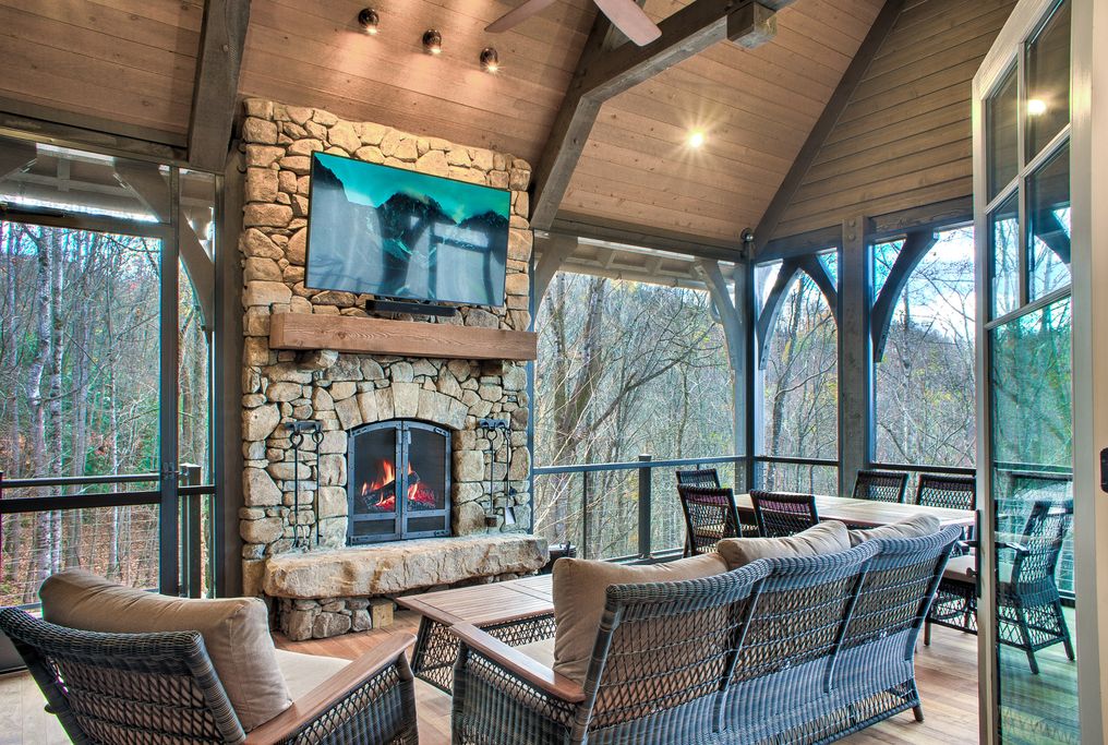 Cabin View Studio Asheville Vacation Rental